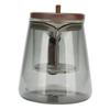 Teapot 750ml Thickened Glass Water Separation Tea Pot with Strainer for Tea Straining Brewing Pouring