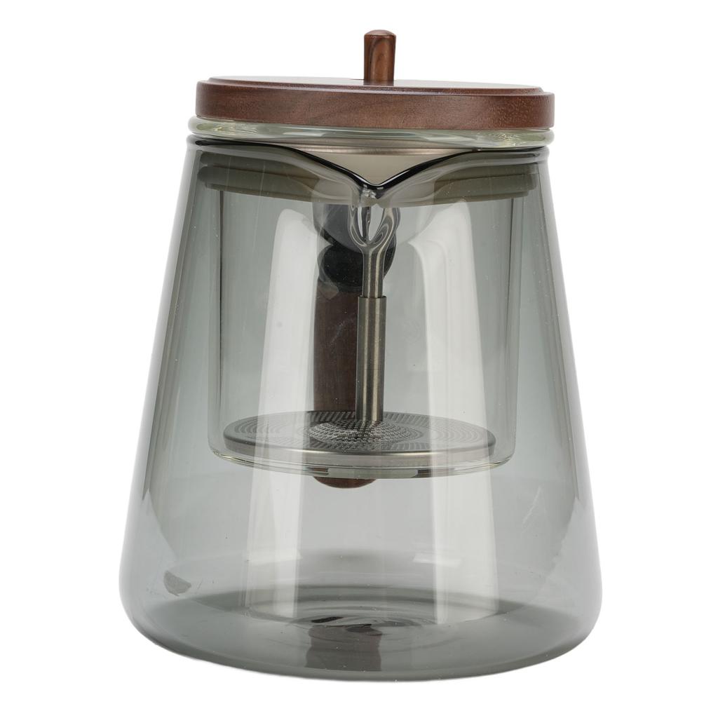 Teapot 750ml Thickened Glass Water Separation Tea Pot with Strainer for Tea Straining Brewing Pouring