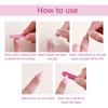 Colorful Floral Press On Nail Medium Almond Stick On Nail Fall Flowers False Nail Full Cover Valentine Gift for Women