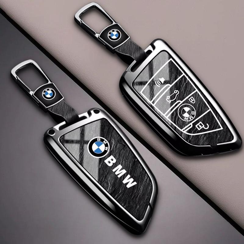 For BMW E81 Car Zinc Alloy Key Shell Key Case Holder Shell For BMW F20 G20 G30 X1 X3 X4 X5 G05 X6 X7 G11 F15 F16 G01 G02 F48 Car Stickers