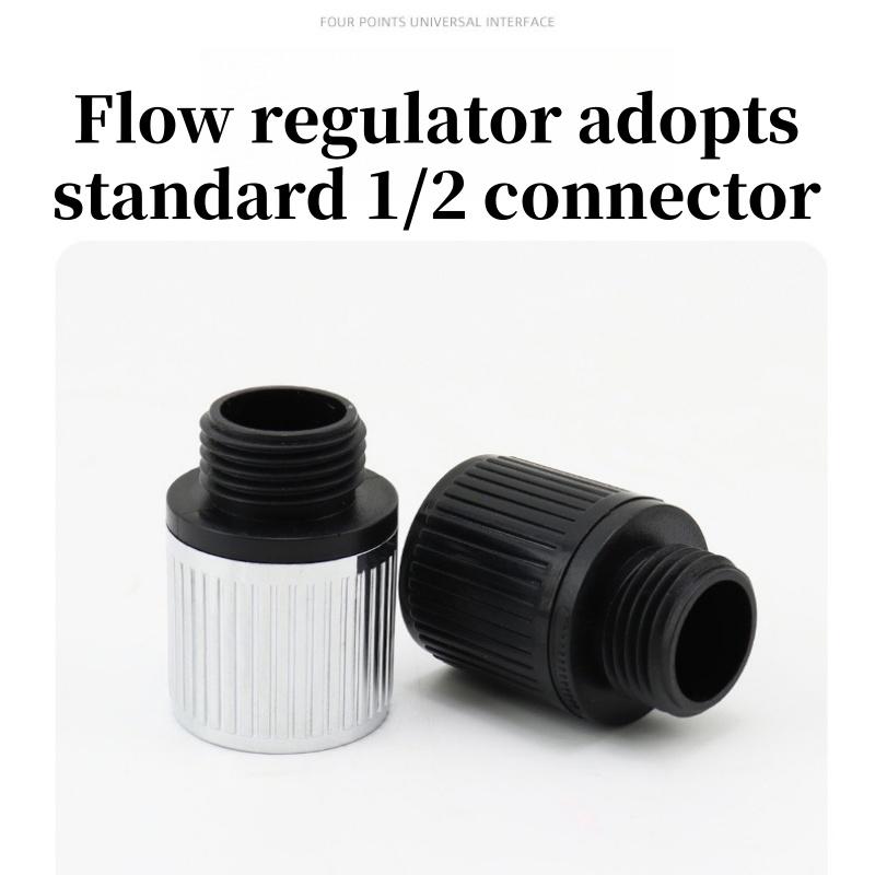 Water Flow Regulator Sprayer Shut-Off Switch ABS Water Stop Valve Shower Head Arm Diverter for Bathroom Accessories