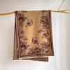 Camellia cashmere scarf women's winter senior sense versatile thickened warm scarf air conditioner shawl