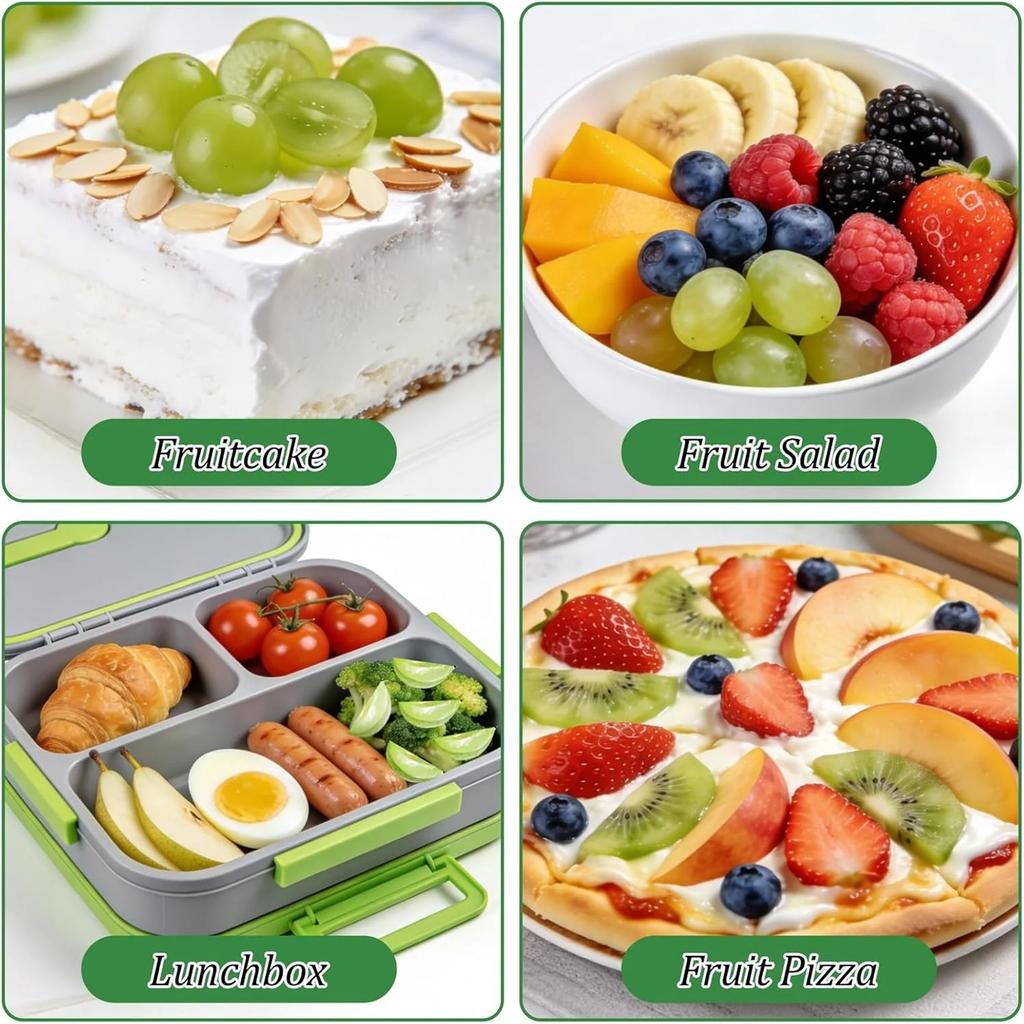 Taglia Uva in Acciaio Inossidabile Utensile da Cucina Affettatore Frutta e Verdura per Bambini Facile da Usare Design Durevole e Sicuro