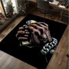 1Pc Dices Print Rug - Home Decoration Carpet For Living Room Bedroom Flooring Computer Chair Area Rug