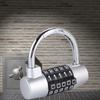 5 Digit   Lock Padlock U shaped Suitcase Door Combination Lock Red
