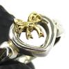 Used TIFFANY&Co. Ring Heart Ribbon EU#50.5 Silver925/K18 Yellow Gold 3.5g Silver Yellow Gold
