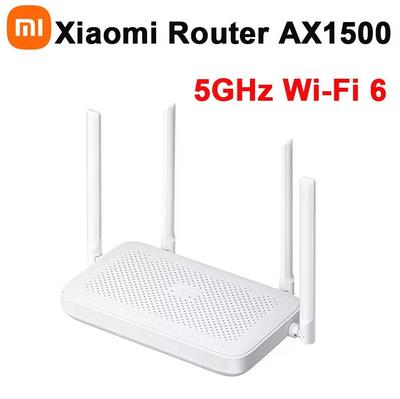 Xiaomi Router AX1500 High-Speed Network 5G WiFi 6 Gigabit Adaptive Network Port Mesh Whole-House Wireless Home Router