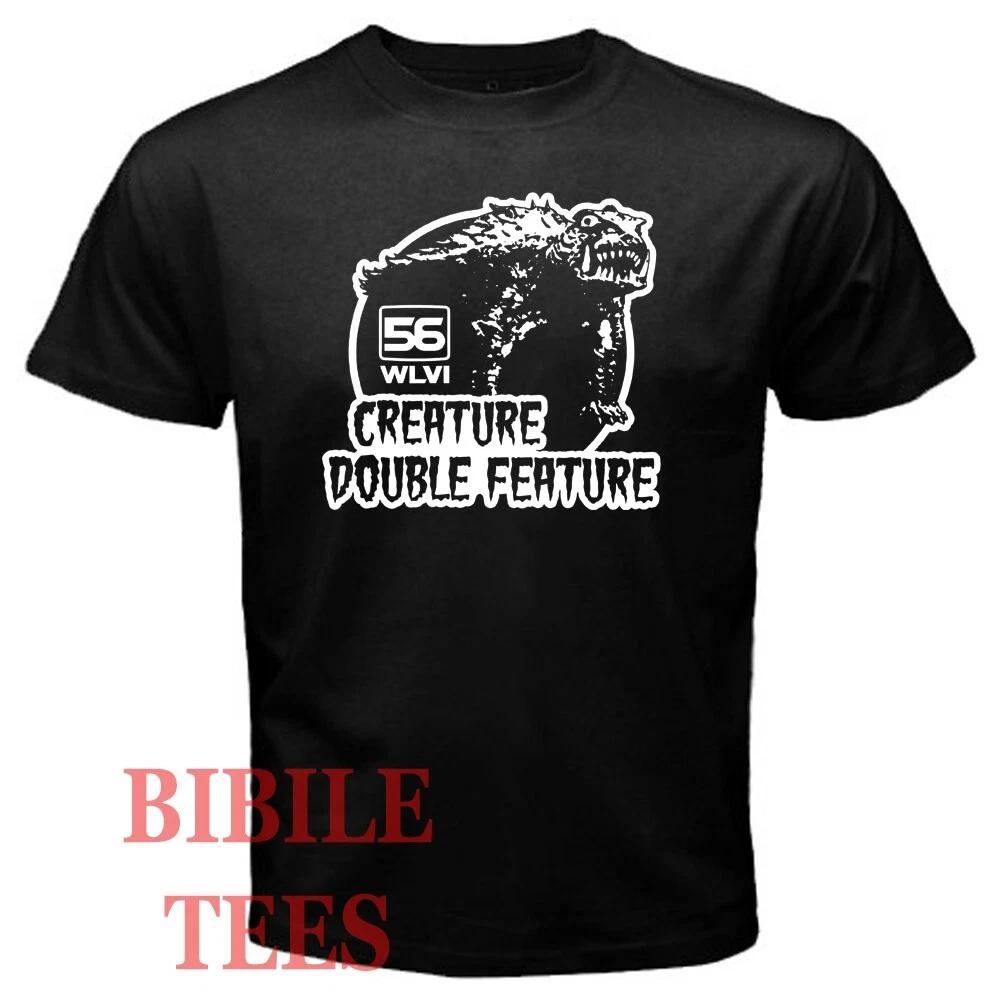 Creature Double Feature WLVI Boston Men s Black Size S to 5XL M