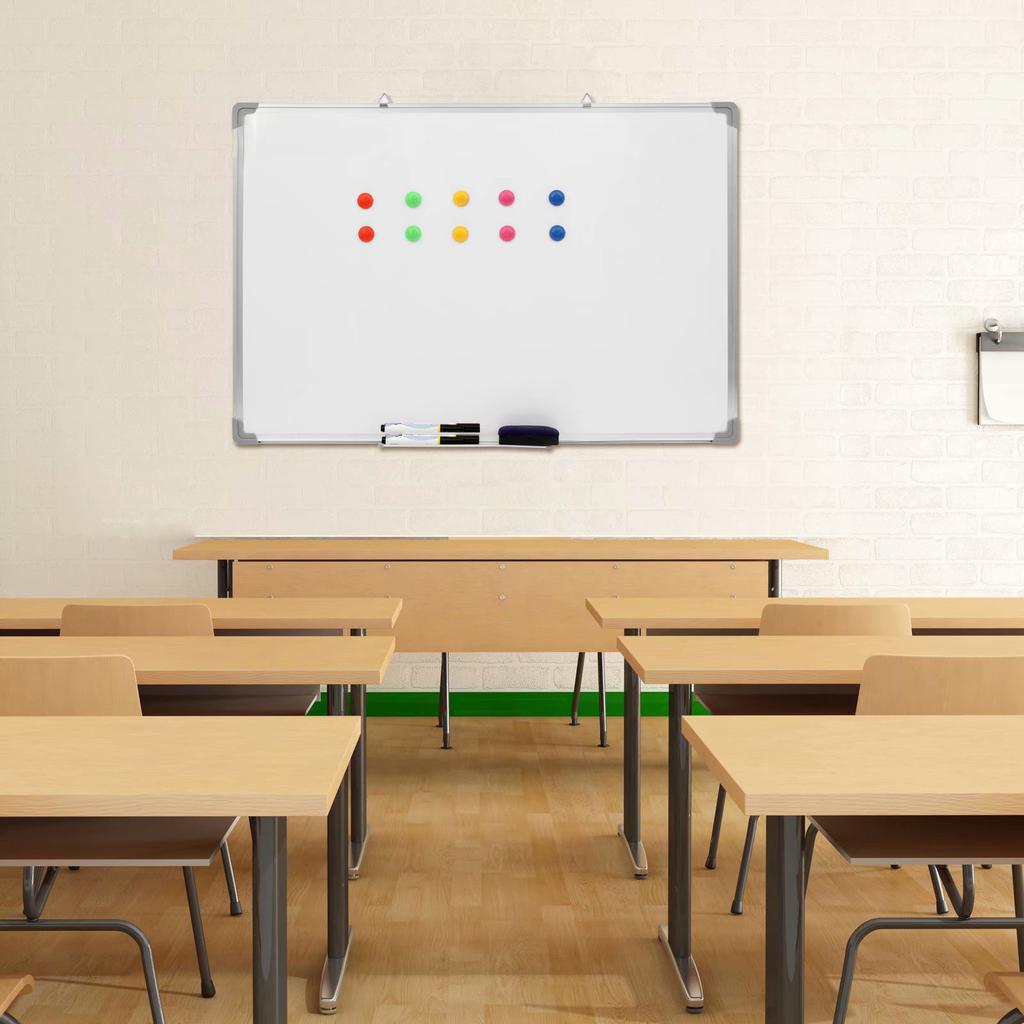 Buy Large Whiteboard Dry Wipe Drawing Board Eraser Office School Notice Memo at