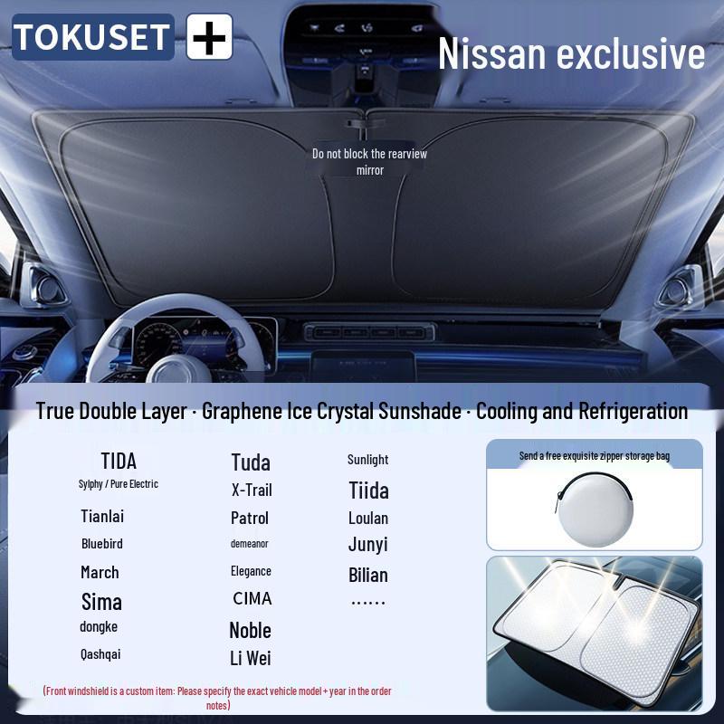 2025 Car Windshield Sunshade Umbrella - Heat Insulation & Sun Protection