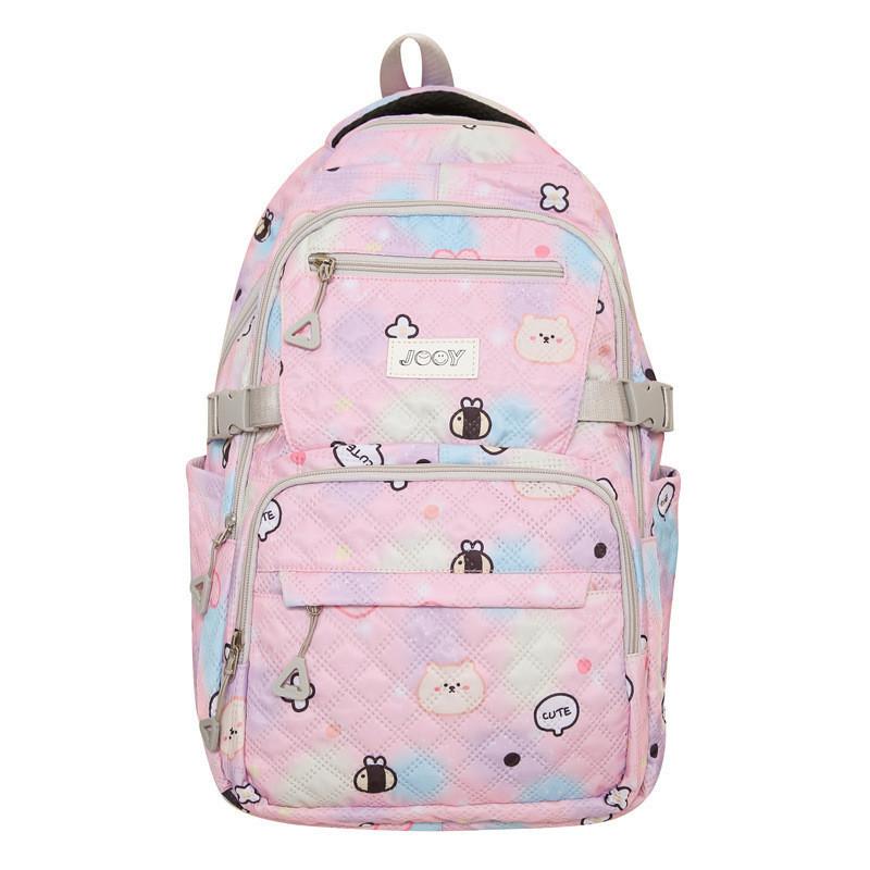 

Stylish Trendy Unisex Backpack For School With Comfortable Arc Shoulder Straps In Multiple Colors