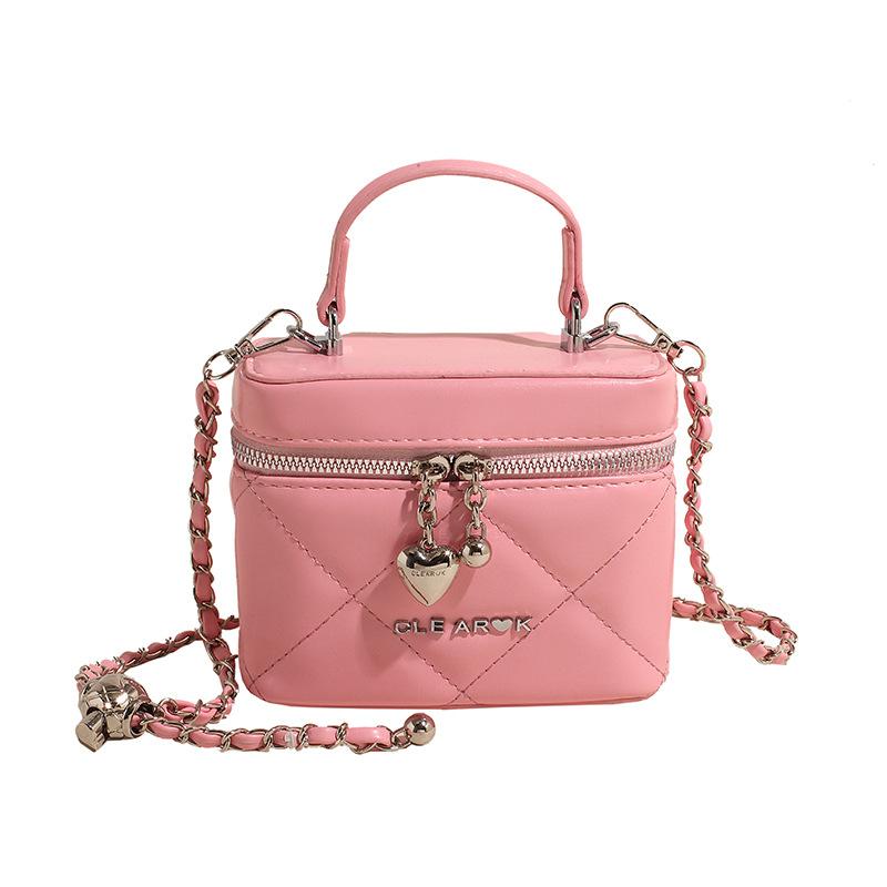 Xiaoxiangfeng Handtasche Tasche 2025 neuer Stickgarn vielseitige Box-Tasche High-End-Mode einfache Schulter-Umhängetasche