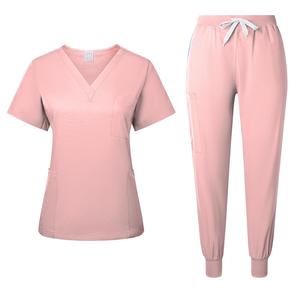 

Dr. Xia Professional Hand-Wash Uniform Set for Clinics and SPAs Large розовый