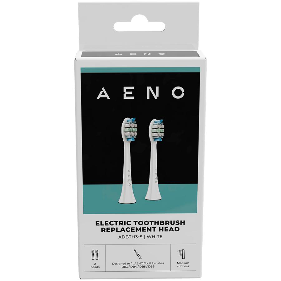 AENO ADBTH4-6 Toothbrush Heads DB3 / DB4 / DB5 / DB6 White 2 Pcs.