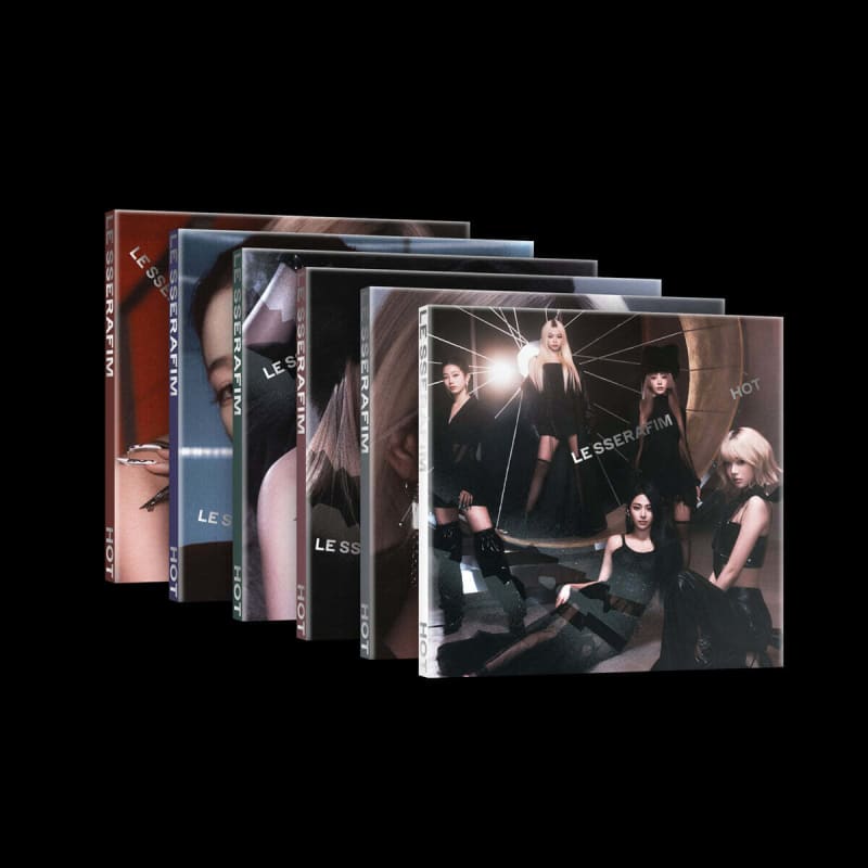 

LE SSERAFIM - 5th Mini Album HOT [COMPACT ver.] [1 out of 6 randomly sent]