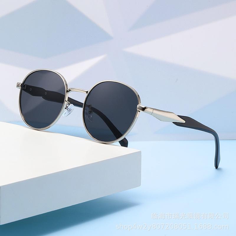 

Sunglasses Woman 2025 Classic Vintage Oval Sun glasses Eyewear Round Mirror Small Metal Frame Oculos De Sol Gafas UV400 Other