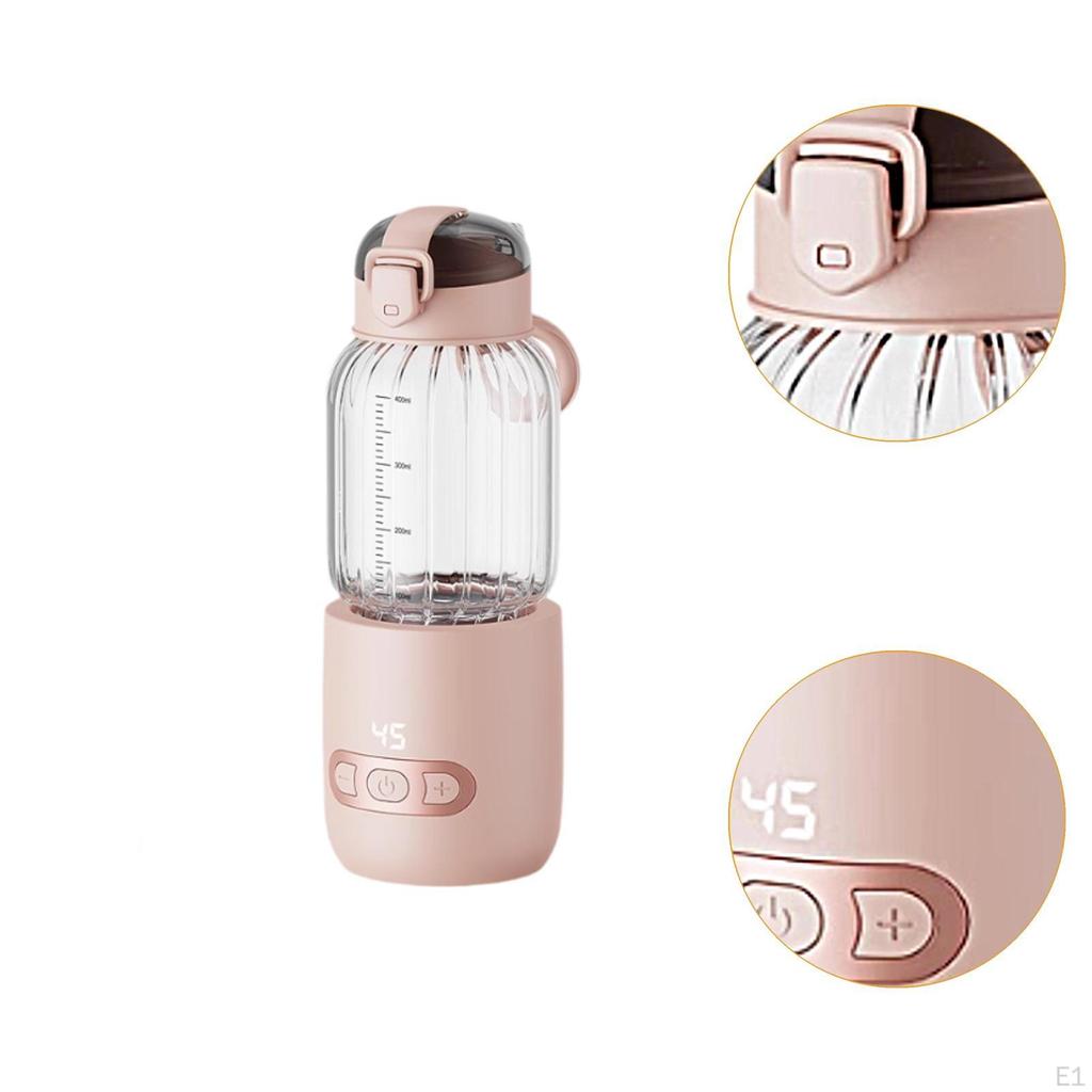 Portable Bottle Warmer Baby Electric Kettle Milk USB Rechargeable Shopping Outdoors