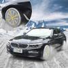 MOOKXUU Cloth Tire Snow Fits Two Drive No No No Tire Tire Prevents No Jacking Easy Winter Essentials for Light and Muddy Compliant with Chain Includes