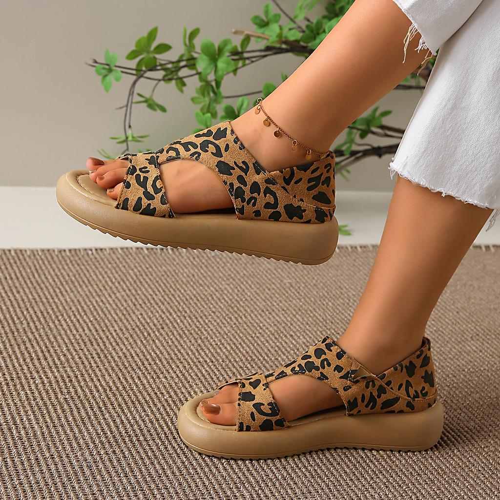 Women Roman Sandals Summer with One Strap Soft Bottom Sandals Beach Leisure Two-wear Flat Sandals Roman Shoes for Women