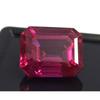 Natural Rhodolite Garnet 11-13 Ct Emerald Cut Certified Stunning Loose Gemstone