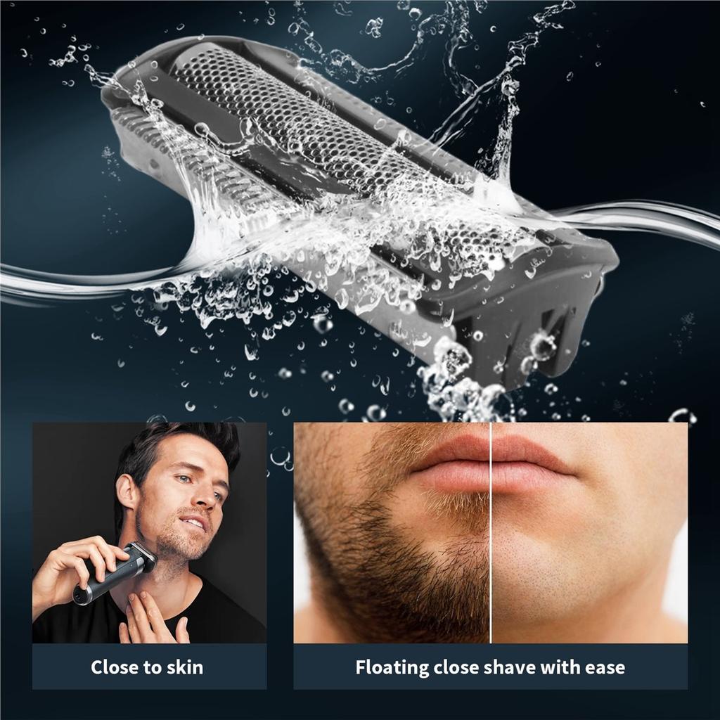 BHBL 2 Pack Trimmer Shaver Head Foil Replacement for Bodygroom BG2000 BG2026 TT2040 BG2028 TT2030 TT2020-2026 TT2039