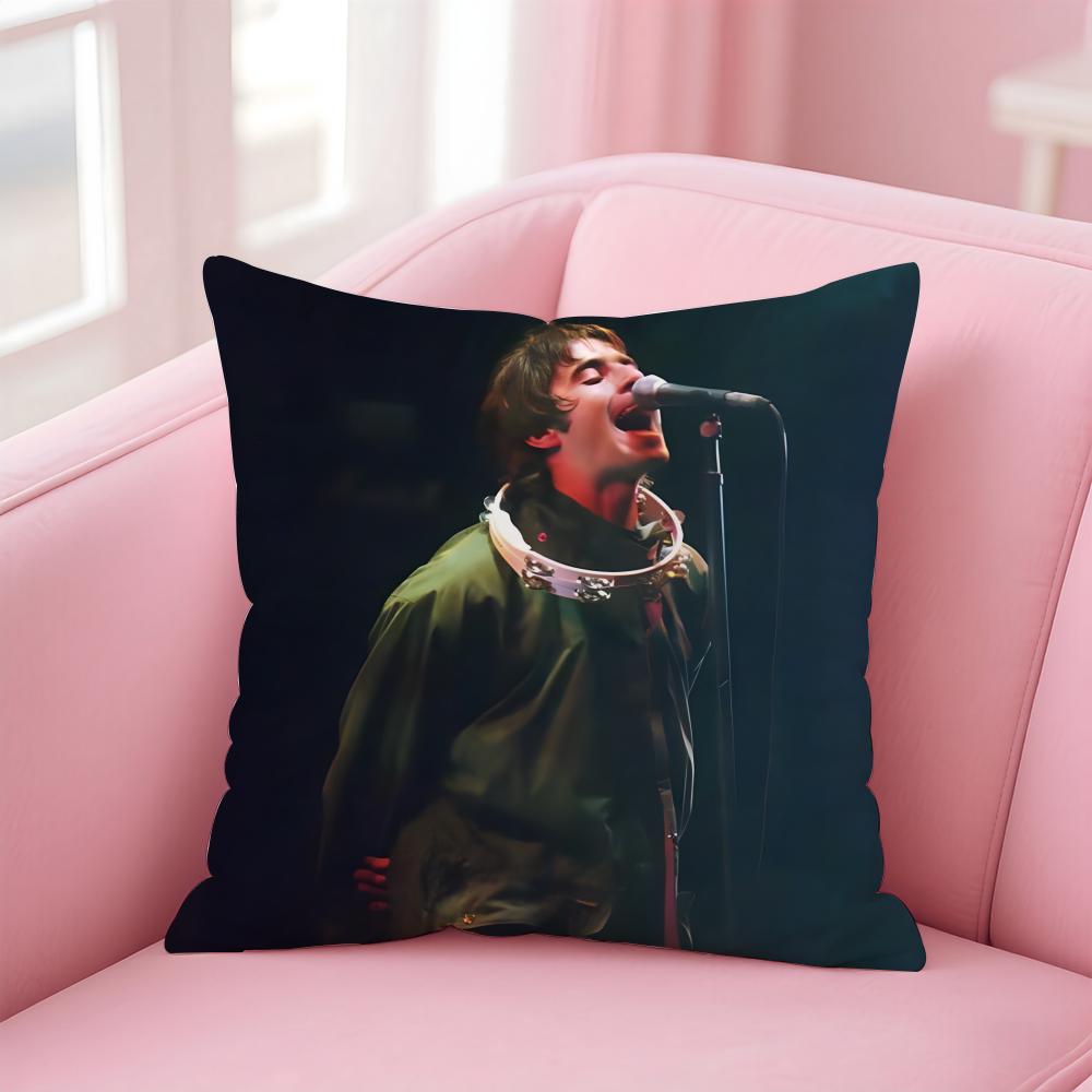 LLiam Gallagher Pillow Shameless TV Cushion Cover Pillow Case Soft Friendly Fabric Concealed Zipper
