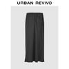 UR Women's Urban Simple Drawstring Knitted Skirt