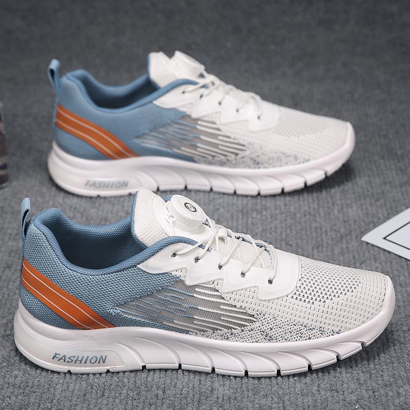 

Мужская подходящая повседневная одежда, низкие повседневные туфли для пар, удобные и не вызывающие усталости, амортизирующие и износостойкие 44 синий