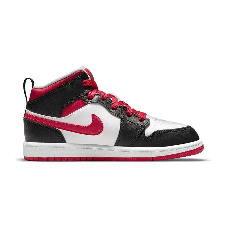 Jordan 1 Mid PS White Very Berry 640734-016