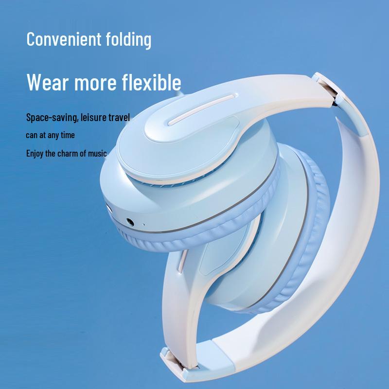 Gradient Color Wireless Stereo Gaming Headset