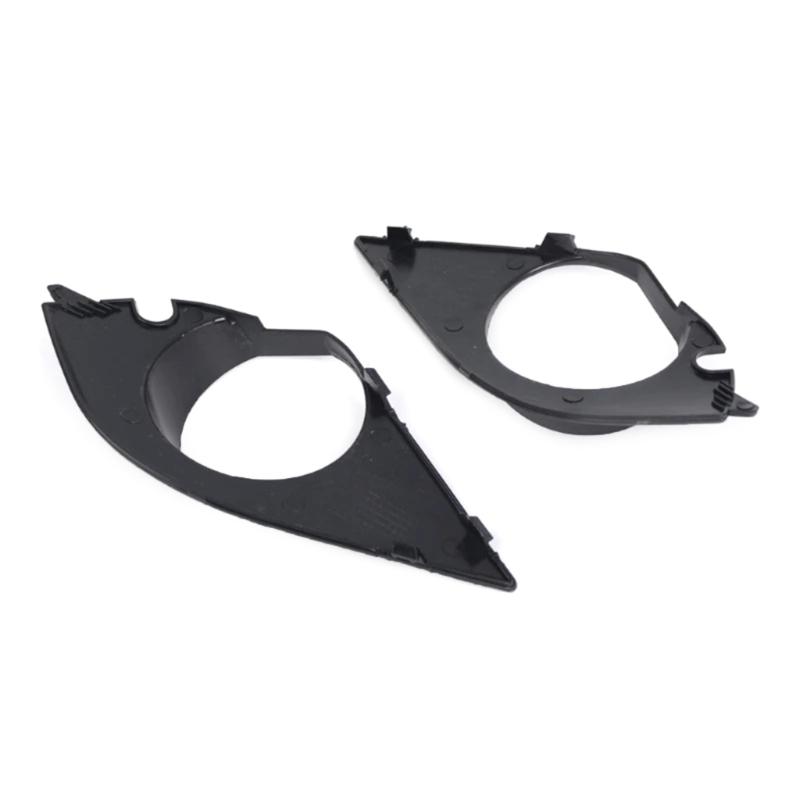 Left/Right Foglight Grille Cover Fit for E60 E61 51117896603 51117896604 Fog Lamp Bumper Frame Grille Cover Insert Trim