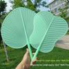 Large Thickened Folding Plastic Fan - Hand-Cranked, Old-Fashioned Style, Summer Air Circulation & Insect Repellent, Portable for Kids