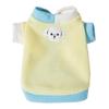 Cute Puppy Dog Contrasting Color Knitted Thin Cardigan Spring Small and Medium-sized Dog Cat Bipod Pet Teddy Clothes