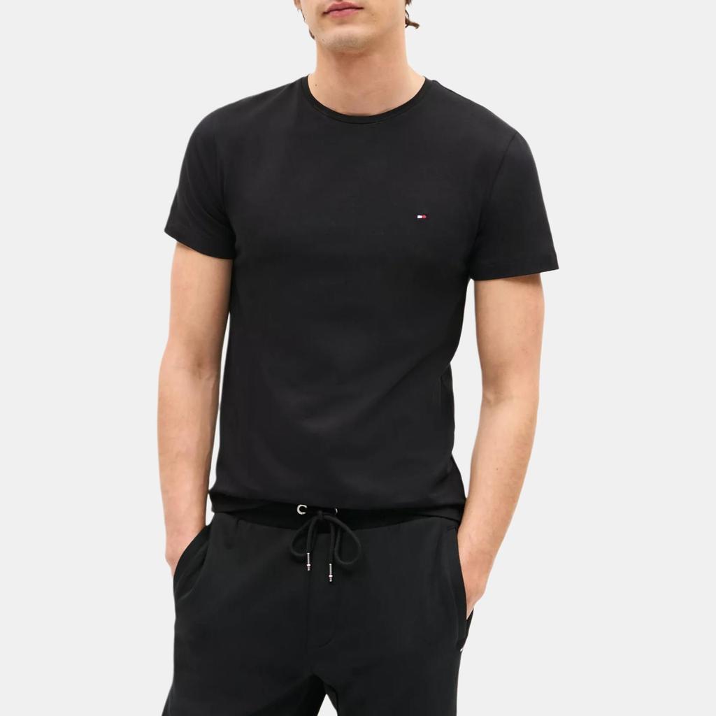 Tommy Hilfiger T-Shirts Men's Black Crew Neck 78JA560-083