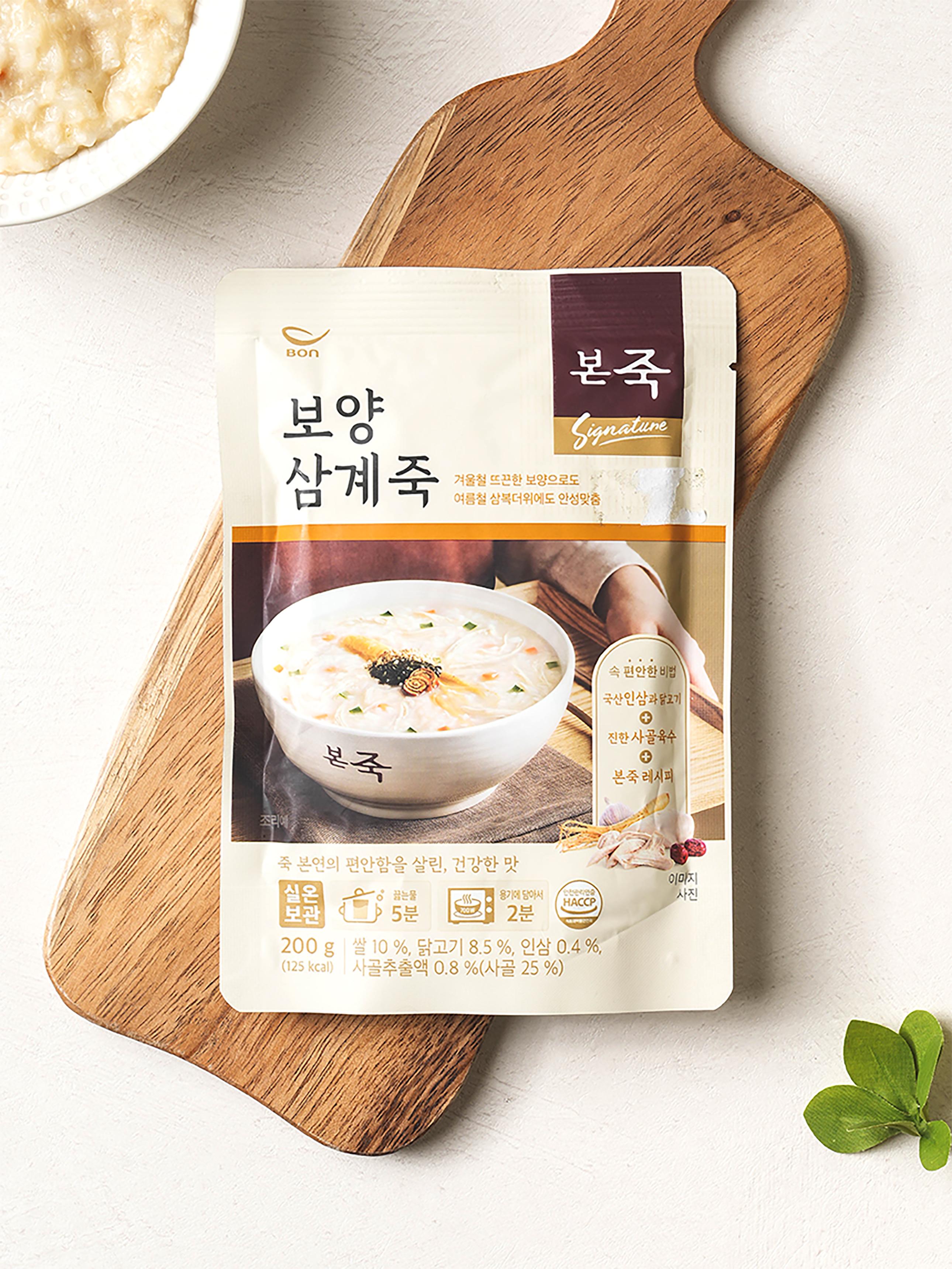 Bonjuk Nutritious Ginseng Chicken Porridge 200g 1ea