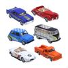 6 Pieces Vehicle Set Race Cars for Boys Babies Children Ages 3+