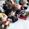 Kawaii Anime Persona Plush Doll Peripheral Keychain Cute Cartoon Stuffed Animals Pendant Toys Gifts Cuddly Fluffy Huggable Comfort Adorable Soft