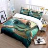 Smiling Animated Sea Turtle. Print Bedding Set 1 Duvet Cover 2 Pillowcases For Adult And Children Luxury Gift Full Size