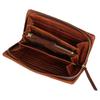 Wallet Long Wallet FULLCHROME HRD400 [Baggy Port] Red/Brown