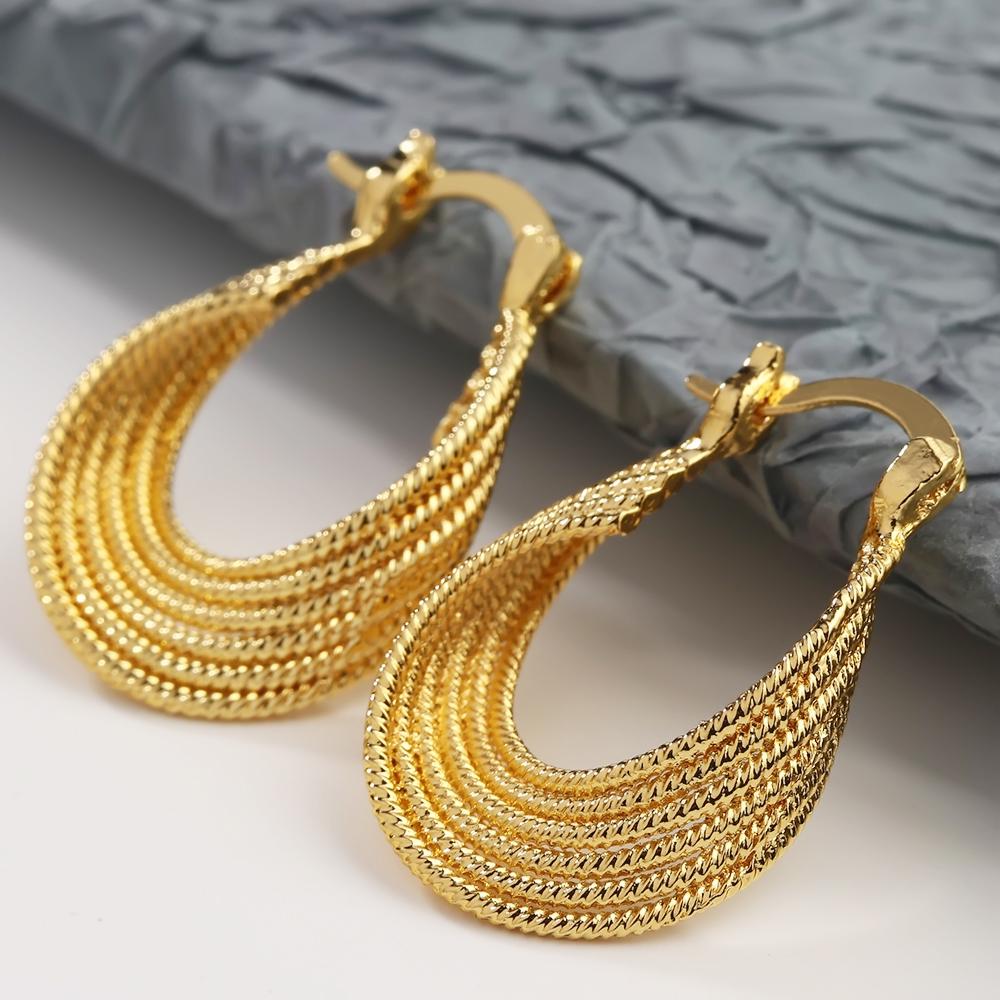 Vintage Boho Style Hoop Earring For Women Hyperbolic Hollow Out Ethnic Tribal Dangle Earring Statement Party Jewelry Accessories