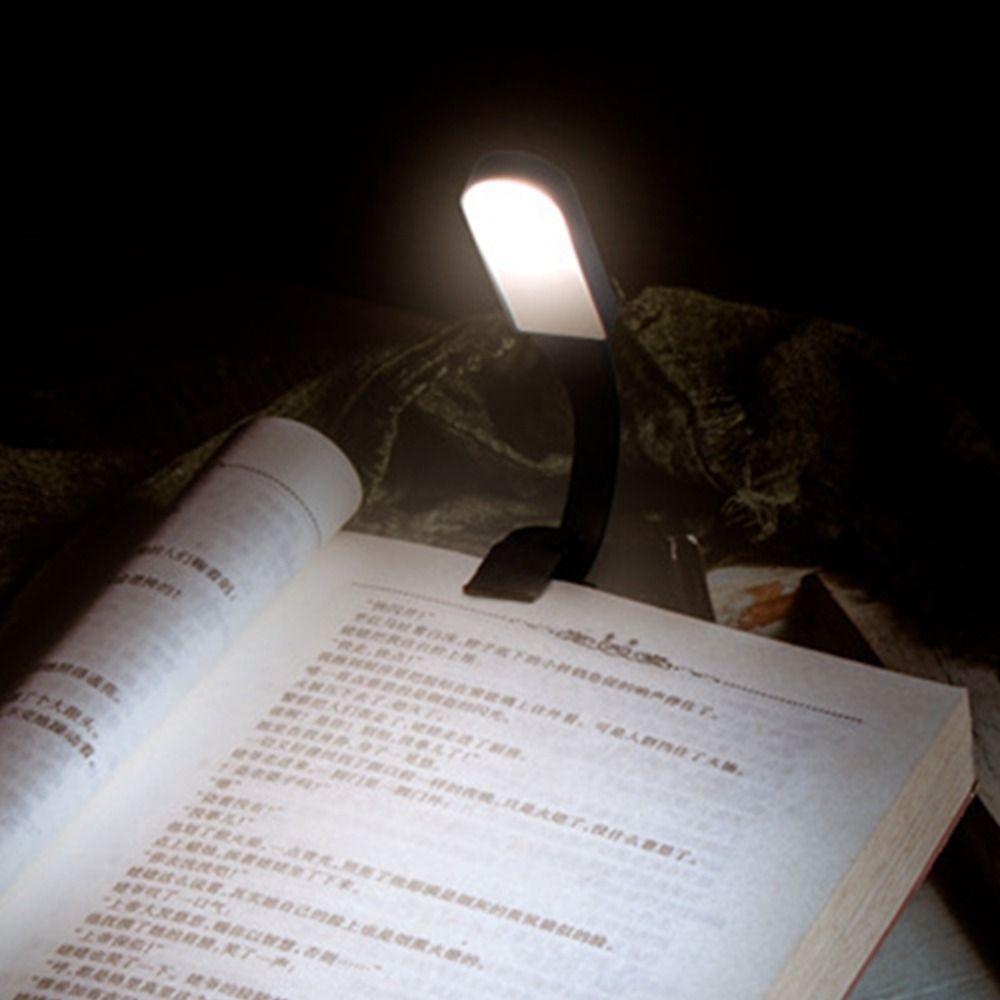 Book Lights With Clip USB Eye Protection Reading Lamps Touch Dimming LED Lamp 360 Degree Bending Bedroom Bedside Night Light