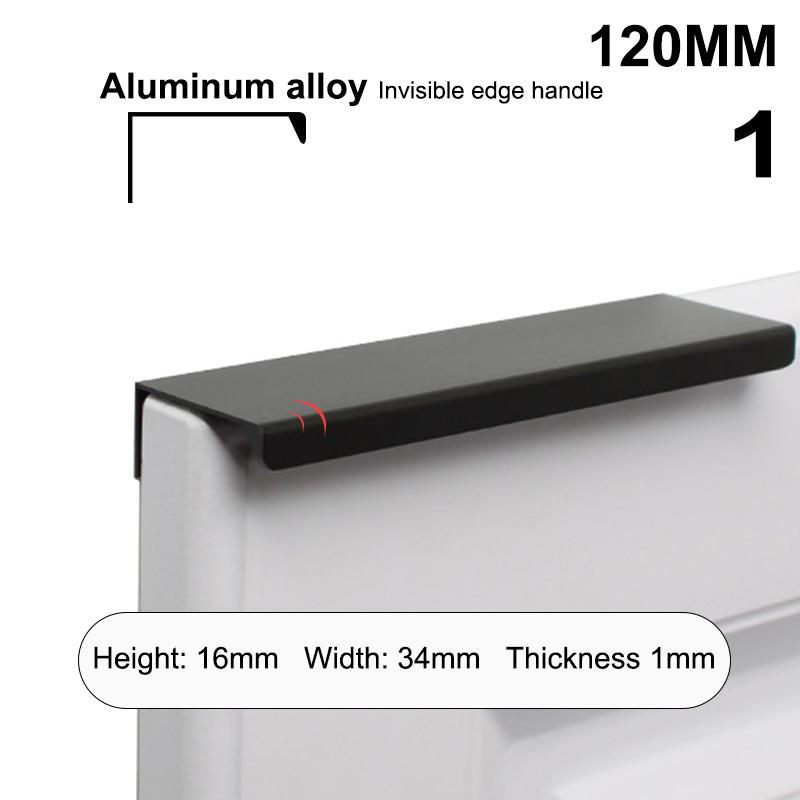 1 Stück Möbelscharnier ohne Bohren Schrankgriffe Versteckte Griffe Für Schränke und Schubladen Griffe Schrank Möbelscharniere