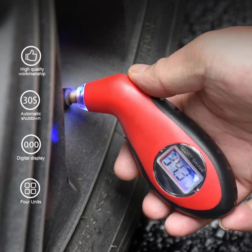 Digital Air Pressure Gauge Mini Barometers High Quality Tire Gauge