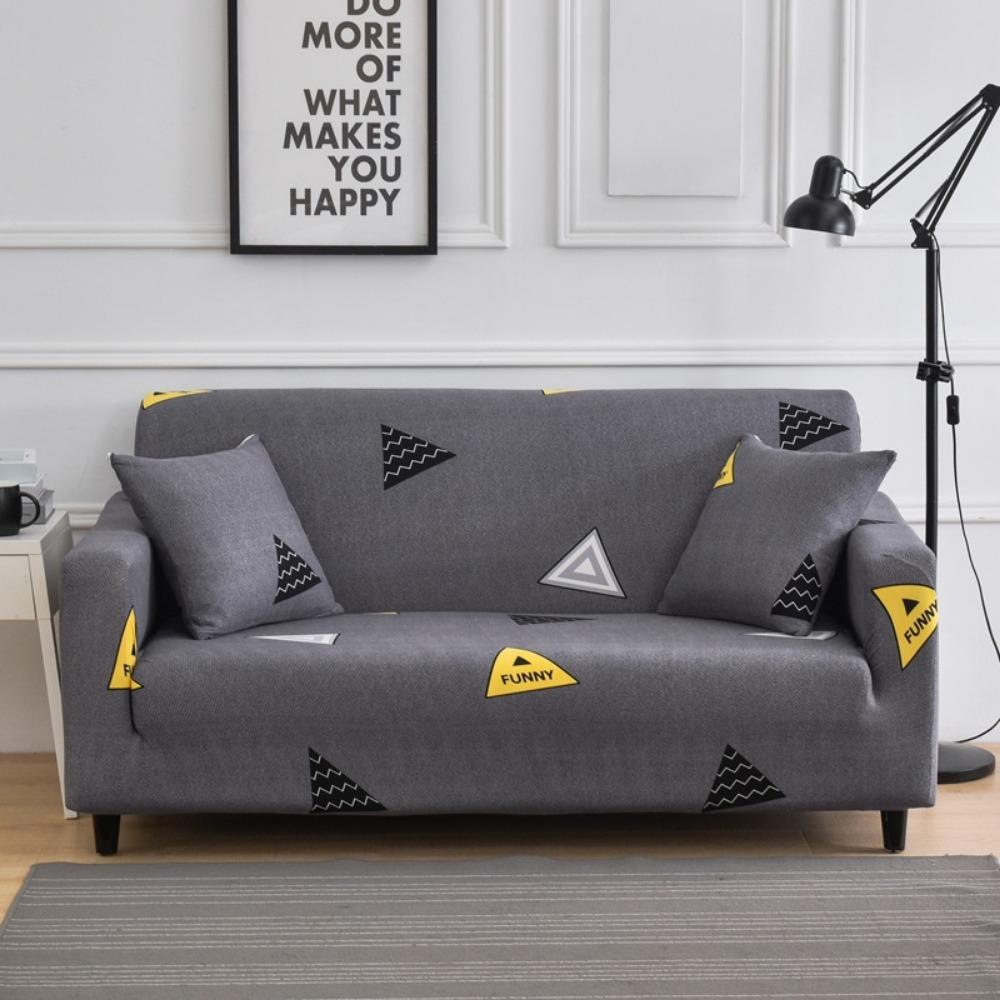 Stretch Sofa Cover Full Set Slip Proof Universal Elastic Couch Protector Anti Dirt Fabric Sofa Cover for All Seasons