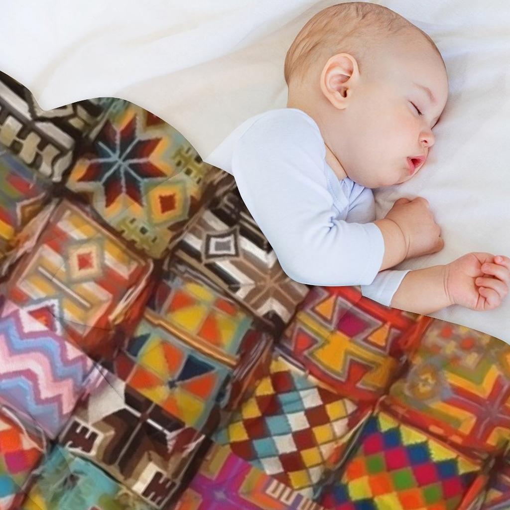 Colors of South America Throw Blanket Travel Winter Beds Plaid On the Sofa Warm for Winter Blankets