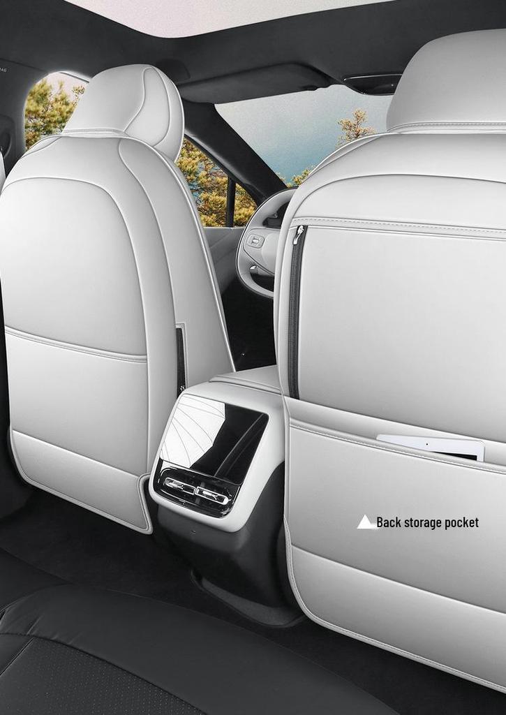 2026 Sylphy 15th Gen Leather Car Seat Covers - 1.6L CVT Tech Edition Full Coverage Cushions