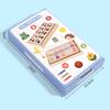 New Popular Pattern Matching Game Shape Cognitive Toy Educational Toys Wooden Multi Functional Game Box Gift Boys and Girls