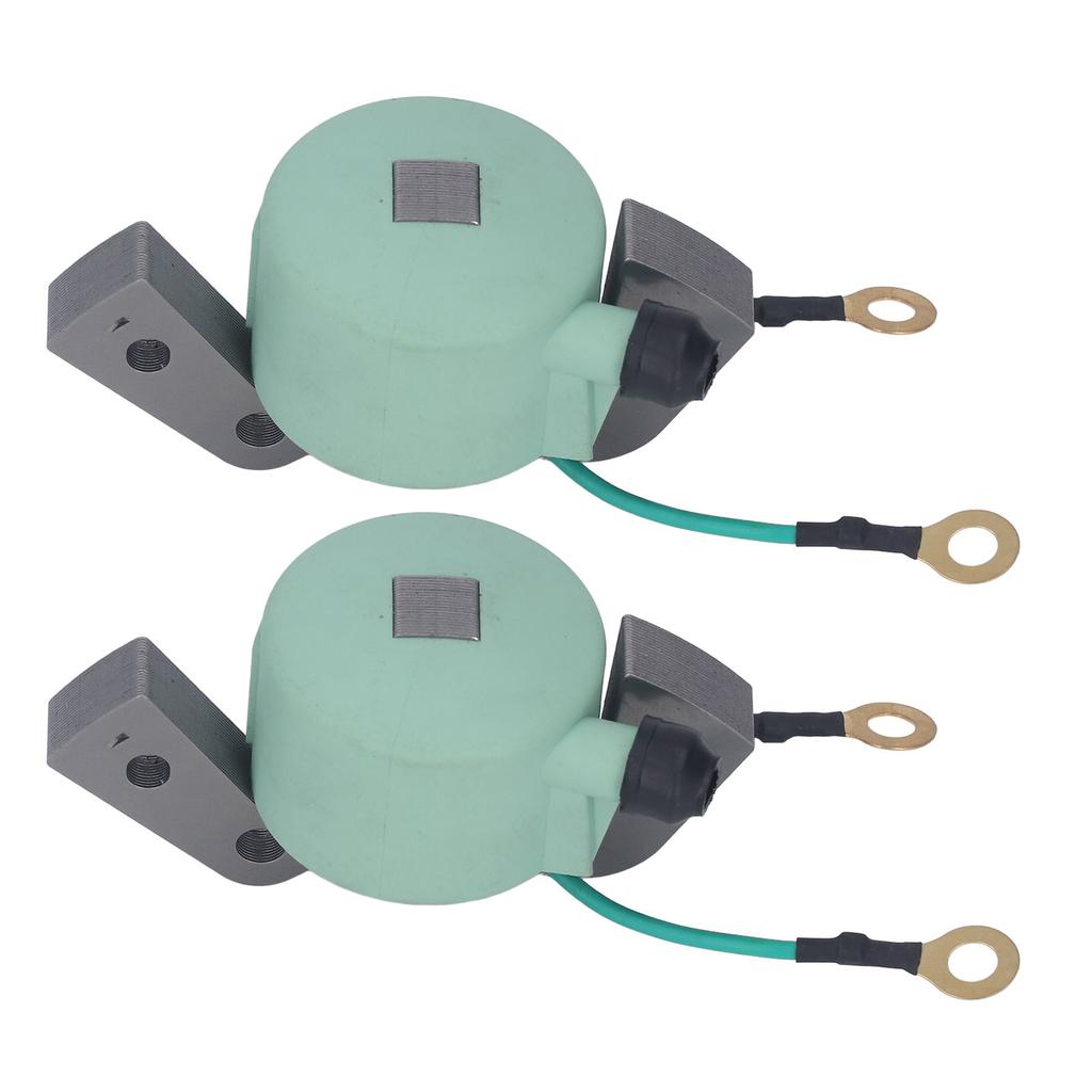 Igintion Coil 582995 Green Round Engine Ignition Coil Pack Replacement for Johnson Evinrude 20hp 1951‑1972