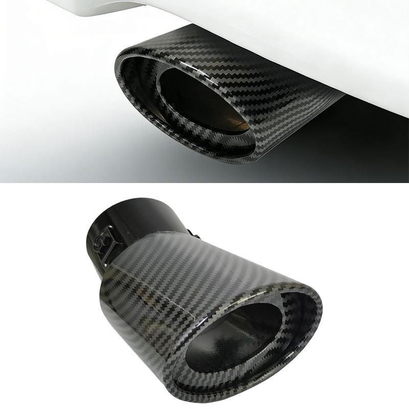 

Universal Tailpipe Sleeve for Toyota Corolla, Peugeot, Kaiyue, Qashqai - Water Transfer Printed Exhaust Modification Accessory Car Exhaust Pipe