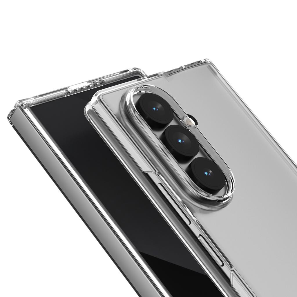 Transparent Folding Cover Clear Case for Samsung Galaxy Z Fold7 5G Fold 7 Fold6 Fold5 Fold4 Fold 6 5 4 3 2 Fold3 Fold2